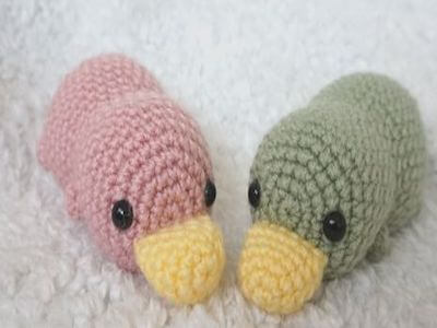 Patty, The Free Crochet Platypus Pattern by Knot Too Shabby