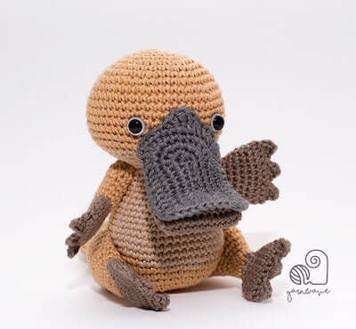 Paul, The Platypus Crochet Pattern by Yarn Wave Shop