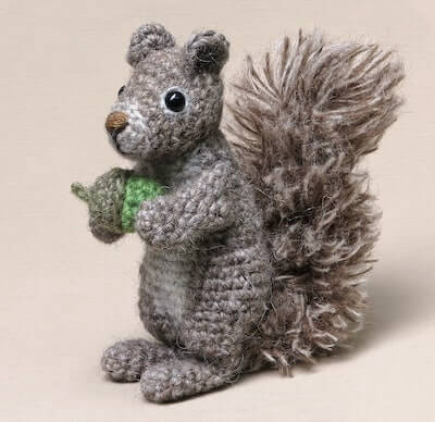 Realistic Crochet Squirrel Pattern by Sons Popkes