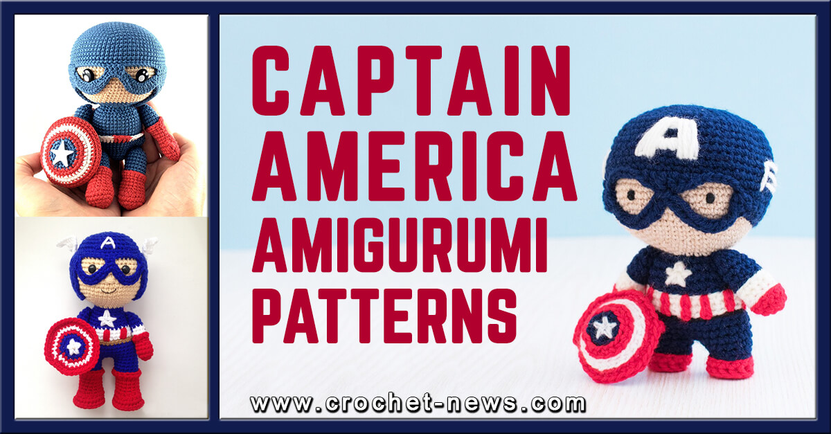 10 Captain America Amigurumi Patterns