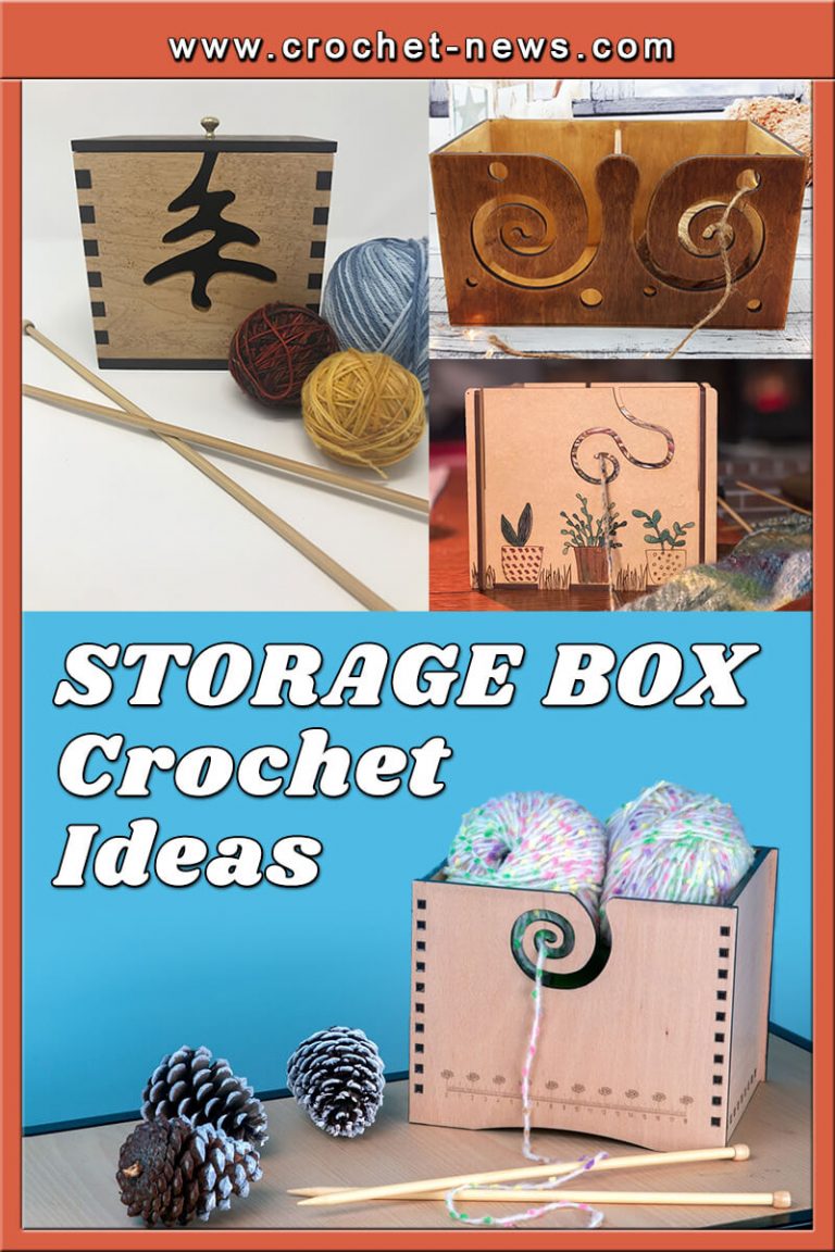 10 Crochet Storage Box Ideas for 2025 - Crochet News