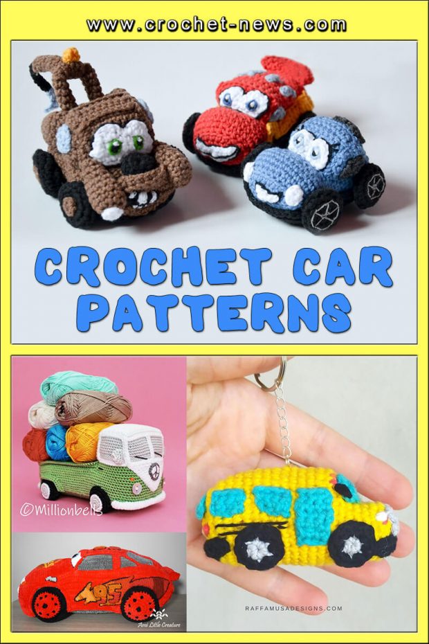 20 Crochet Car Patterns Crochet News