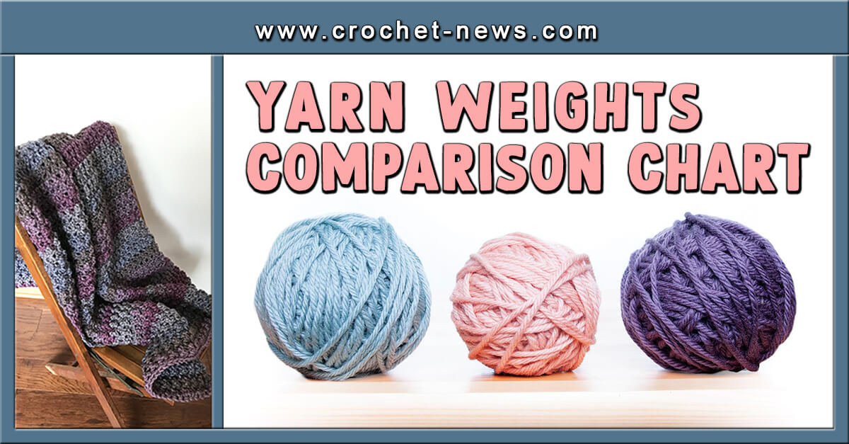 Yarn Weights Comparison Chart