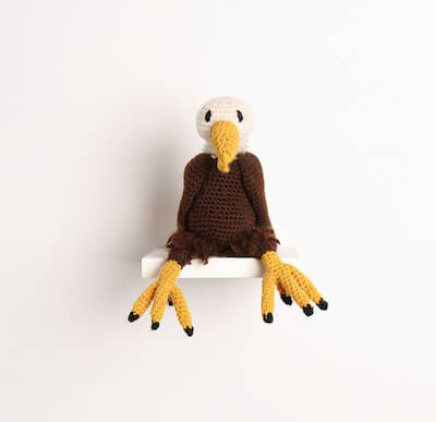 Abraham, The Bald Eagle Crochet Pattern by Kerry Lord