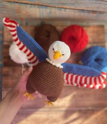 American Eagle Crochet Pattern by Gennadi Shop 