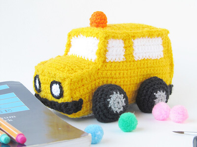 Amigurumi School Bus Pattern by She Knows