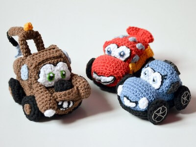 Amigurumi Car Crochet Pattern by Krawka