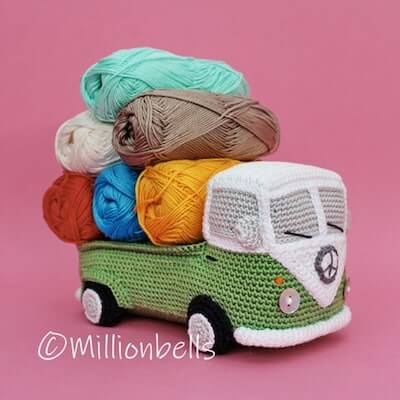 Classic Single Cab Crochet Pattern by Million Bells