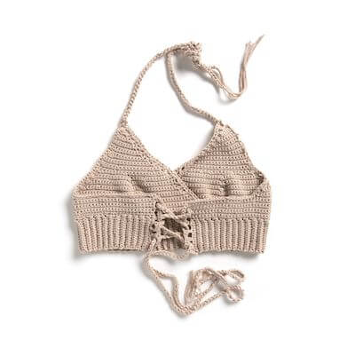 Crochet Festival Bralette Pattern by Yarnspirations