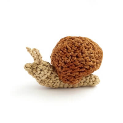 Crochet Snail Pattern by Little Conkers