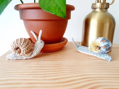 Edward, The Snail Crochet Pattern by Critter Stitch Designs