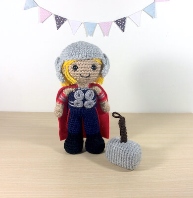 Thor Amigurumi Pattern by Clare Heesh