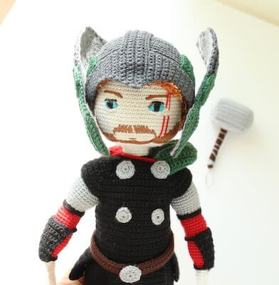 Ragnarok Thor Crochet Pattern by Irem Design