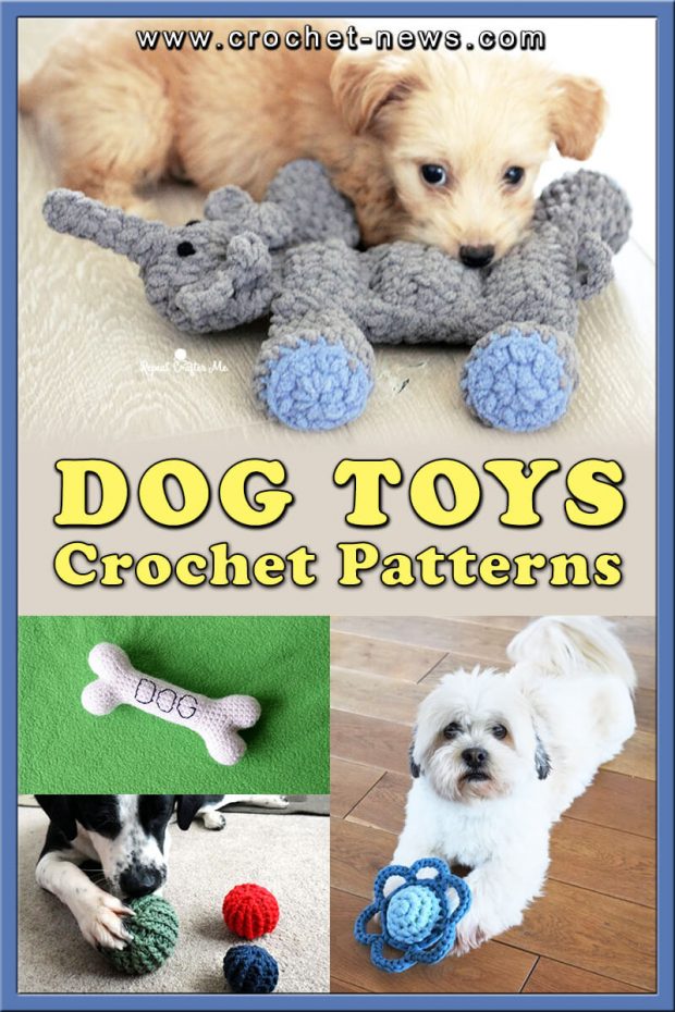 10 Crochet Dog Toys Patterns Crochet News