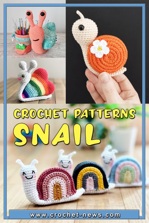 20 Crochet Snail Patterns Crochet News