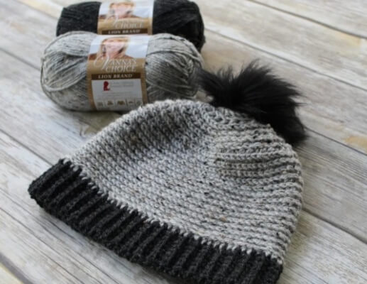 Unisex Winter Crochet Camel Stitch Hat Pattern by TwoBrothersBlankets
