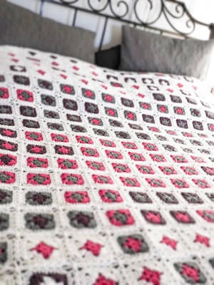 Adding Up Memories Temperature Blanket Crochet Pattern by Ravin Sekai Designs