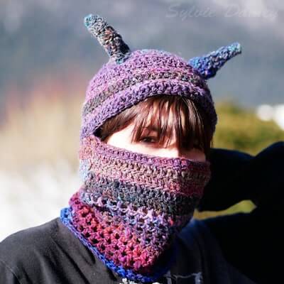 Crochet Balaclava Pattern by Sylvie Damey Crochet