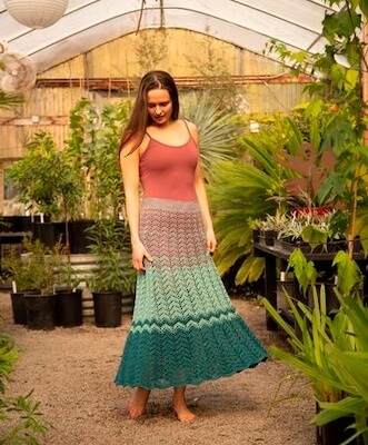 Eventide Skirt Crochet Pattern by We Crochet