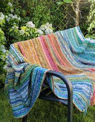 Heirloom Temperature Blanket Crochet Pattern by Mahliqa