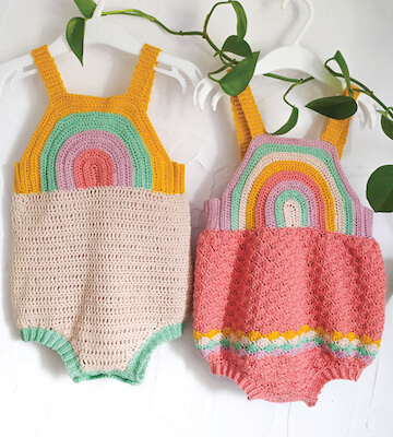 Hope Baby Romper Crochet Pattern by Annie's Catalog