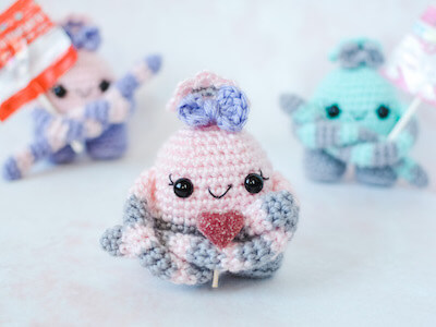 Mini Monster Free Amigurumi Pattern by Yarn Society