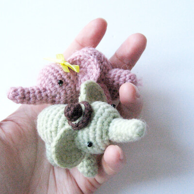 Percy, The Elephant Amigurumi Pattern by Irene Strange