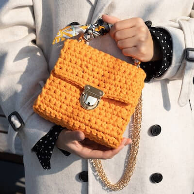 Renaissance Mini Purse Crochet Pattern by Yarna Shop