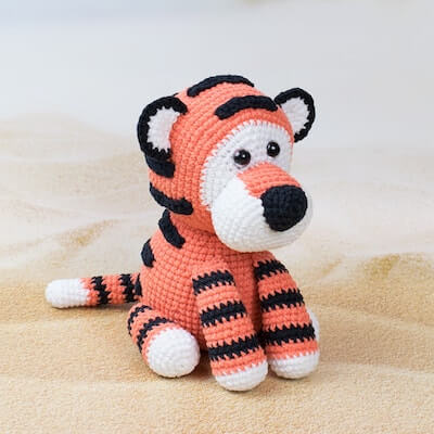 Romeo, The Tiger Amigurumi Pattern by Amigurumi Today