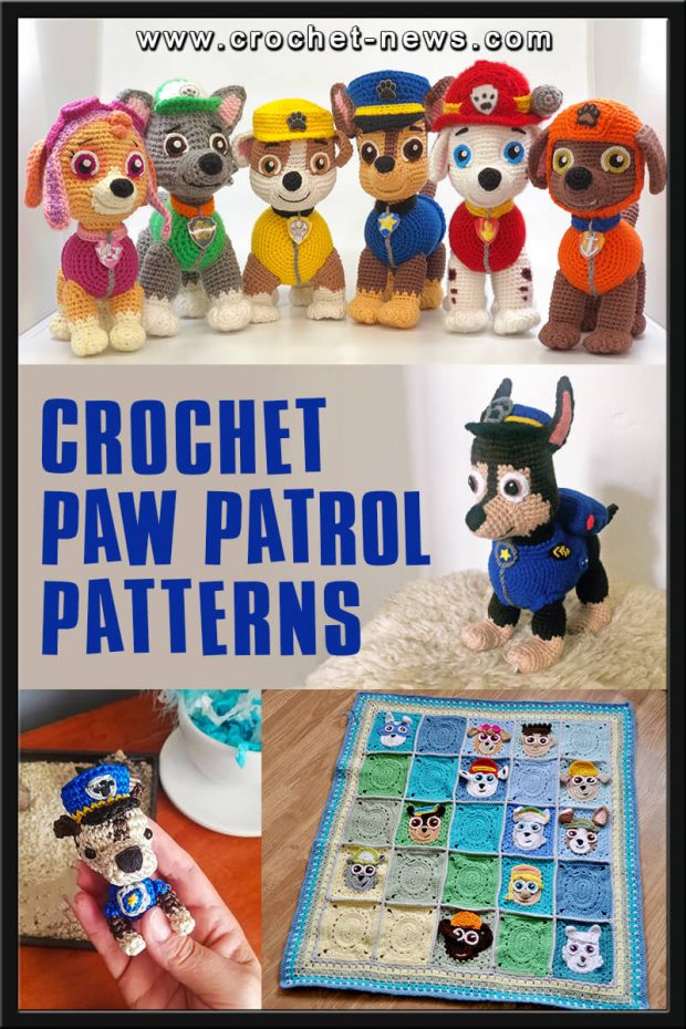 12 Crochet Paw Patrol Patterns Crochet News