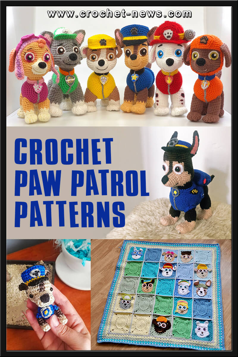 12 Crochet Paw Patrol Patterns - Crochet News