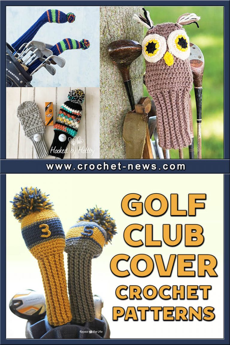 15 Crochet Golf Club Cover Patterns Crochet News