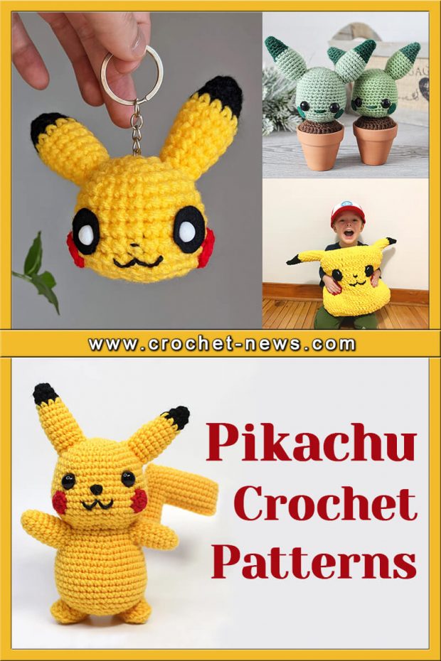 15 Pikachu Amigurumi Patterns Crochet News