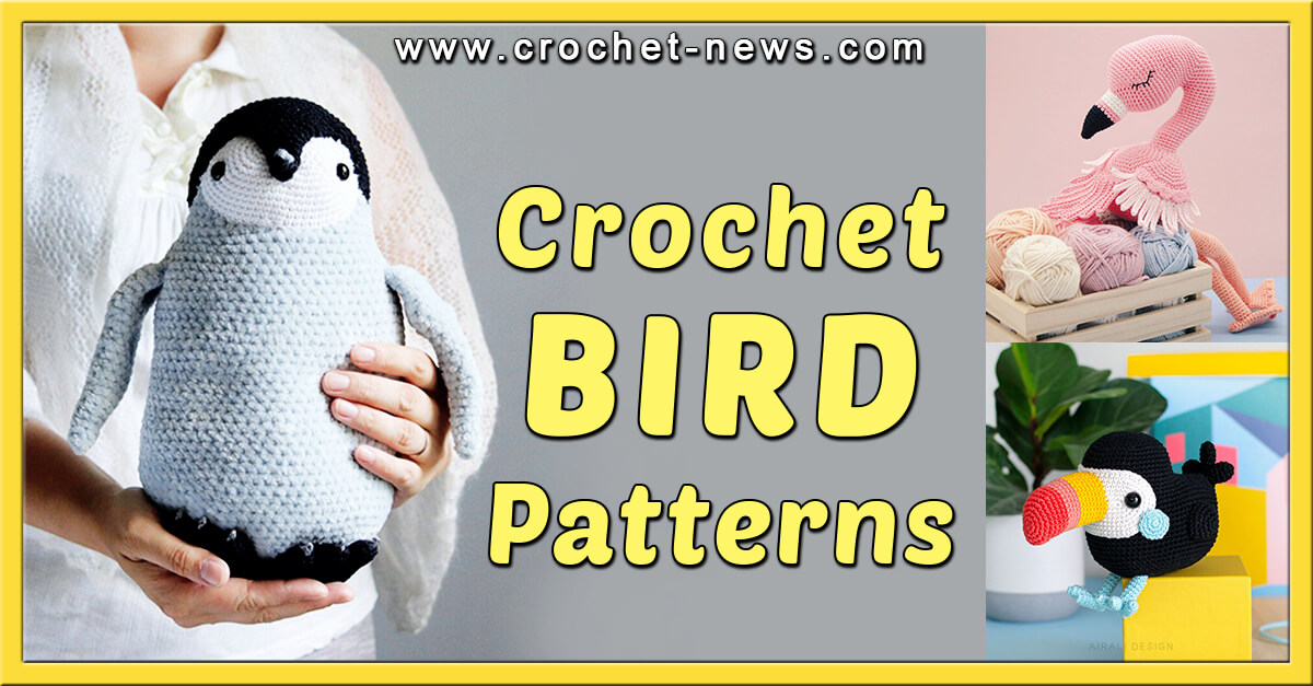 25 Crochet Bird Patterns