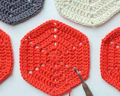 Basic Crochet Hexagon Pattern by Make And Do Crew