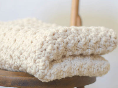 Chunky Icelandic Crochet Blanket Pattern by Mama In A Stitch