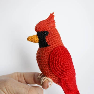 Crochet Cardinal Pattern by TN Gifts UA