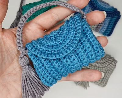 Crochet Coin Purse Wallet Pattern by Crochet Beja