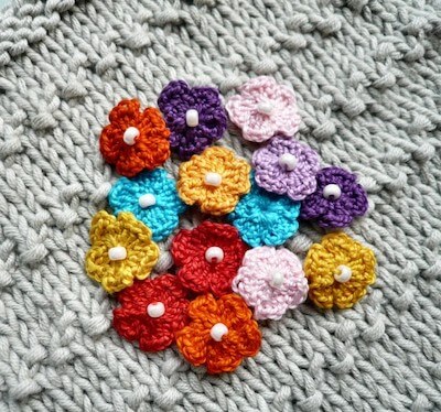 Crochet Tiny Petunia Flower Pattern by Weave Crochet