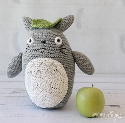 Crochet Totoro Pattern by A Spoonful Of Sugar