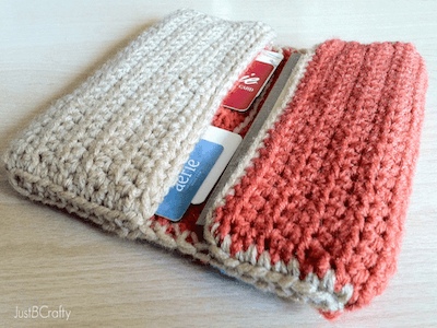 Free Crochet Wallet Pattern by Just Be Crafty