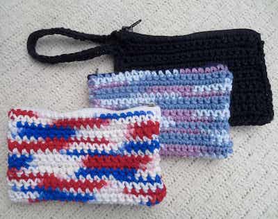 Easy Crochet Wallet Pattern by Traverse Bay Crochet