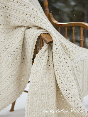 Easy Primrose And Proper Blanket Crochet Pattern by Kirsten Holloway Designs