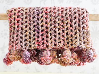 Fast And Easy Crochet Blanket Pattern by Make & Do Crew