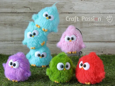 Free Crochet Bird Amigurumi Pattern by Craft Passion