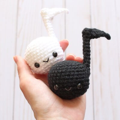 Grace, The Amigurumi Music Notes Crochet Pattern by Storyland Amis