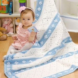 21 Crochet Baby Girl Blanket Patterns - Crochet News