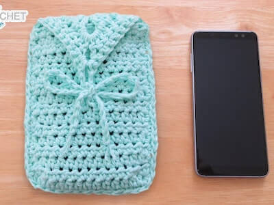 Free Sewing Pattern: Cell Phone Case – Tablet Sleeve  Popular sewing  patterns, Crochet phone cases, Sewing patterns free