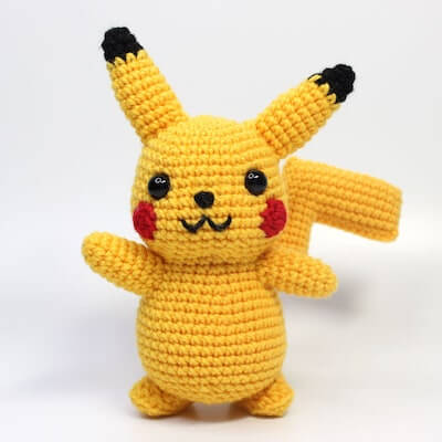 Pikachu Amigurumi Crochet Pattern by Jiyoun Handmade