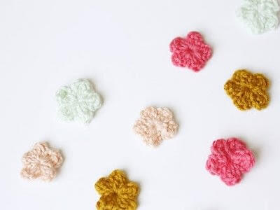 Tiny Crochet Flowers Pattern by Cut Out And Keep
